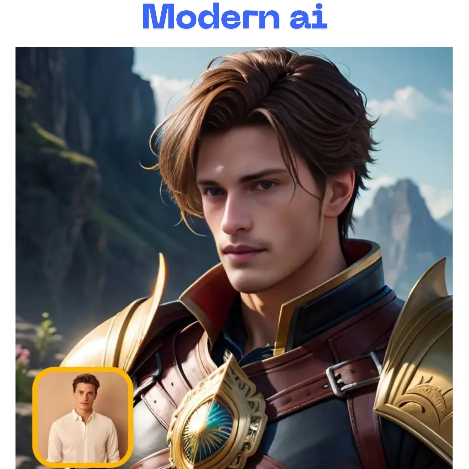 AI character gallery example for face swap